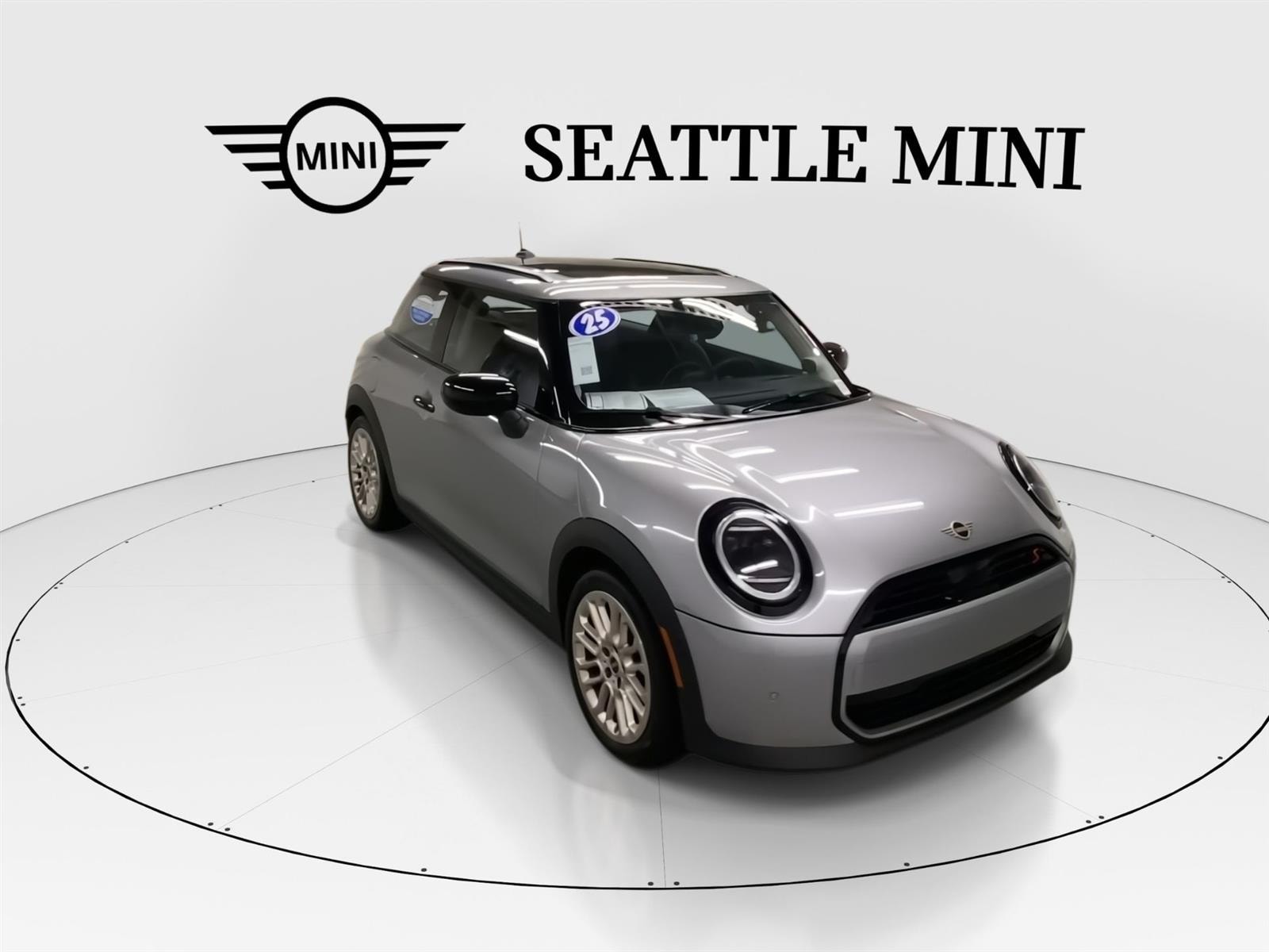 Certified 2025 MINI Hardtop 2 Door S with VIN WMW23GD01S2W12196 for sale in Seattle, WA