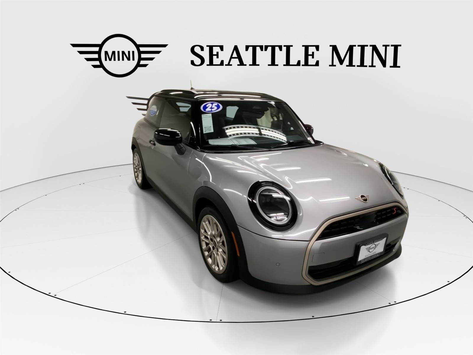 Certified 2025 MINI Hardtop 2 Door S with VIN WMW23GD02S2W19075 for sale in Seattle, WA