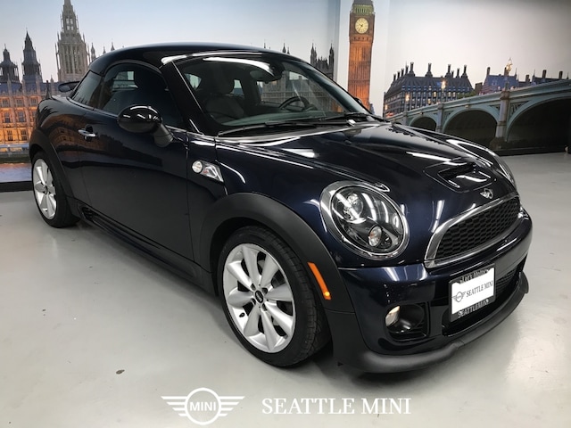 Used 2013 Mini Coupe For Sale At Seattle Mini Vin Wmwsx3c51dt408831