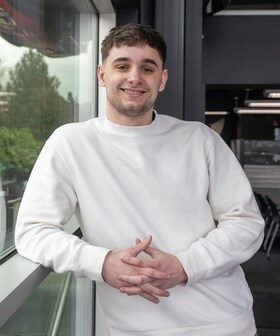 Staff member Elijah Radkovich from 239710813e73