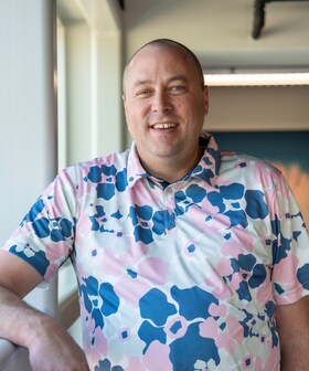 Staff member Dave Murray from 4bdc37b21b79