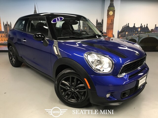 Used 2013 Mini Paceman For Sale At Seattle Mini Vin Wmwss5c58dwn66446
