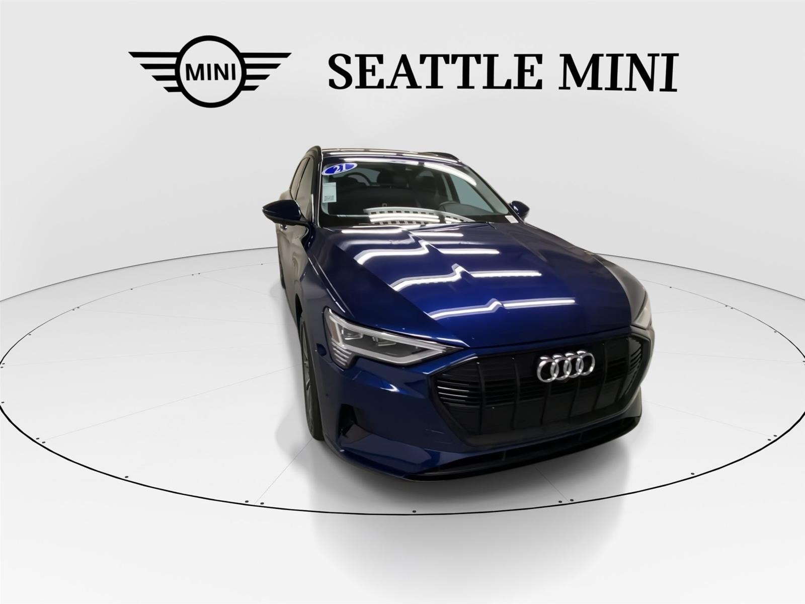 Used 2021 Audi e-tron Premium Plus with VIN WA1LAAGE2MB011572 for sale in Seattle, WA