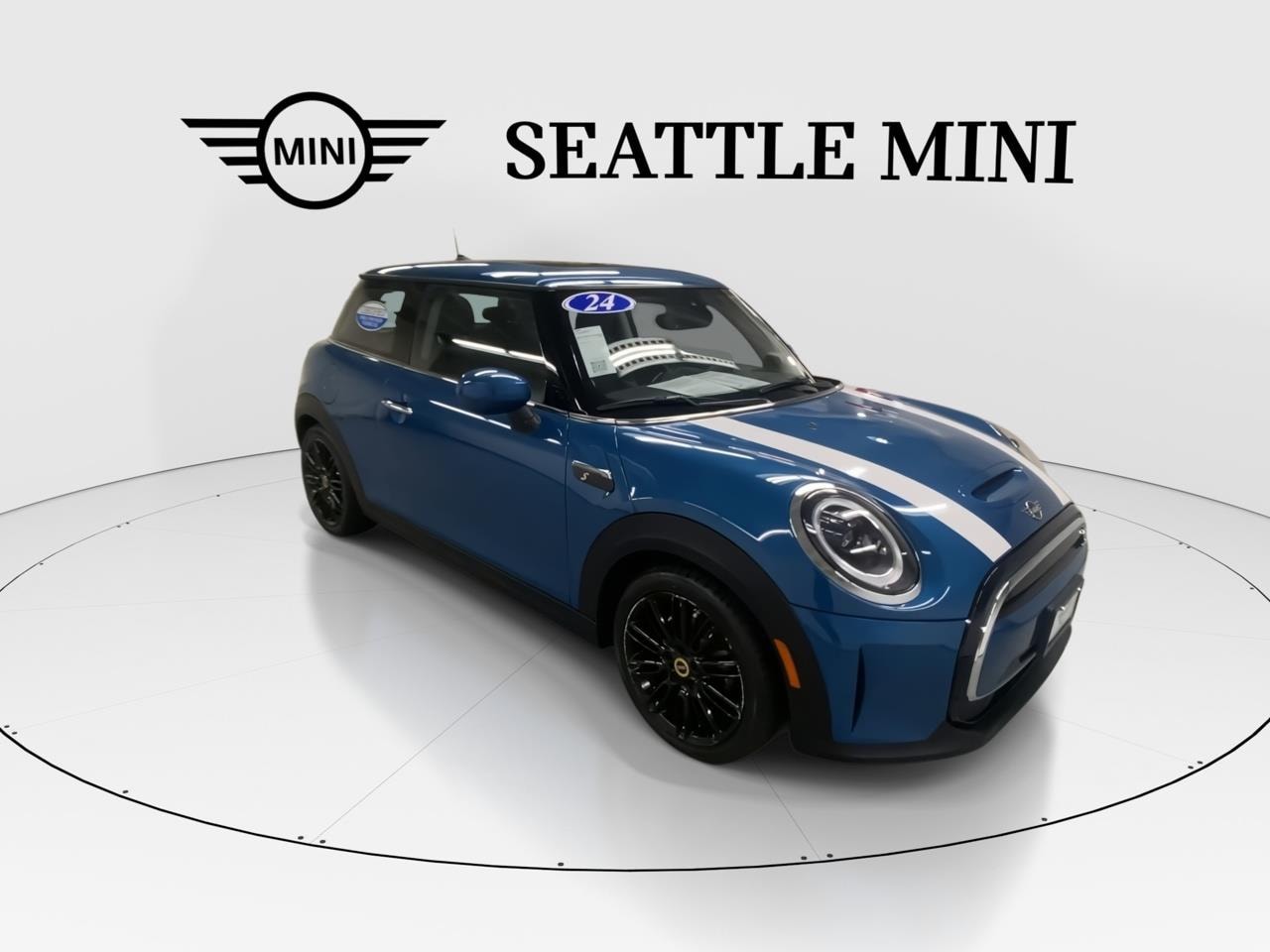 Certified 2024 MINI Hardtop 2 Door SE with VIN WMW13DJ04R2V39379 for sale in Seattle, WA