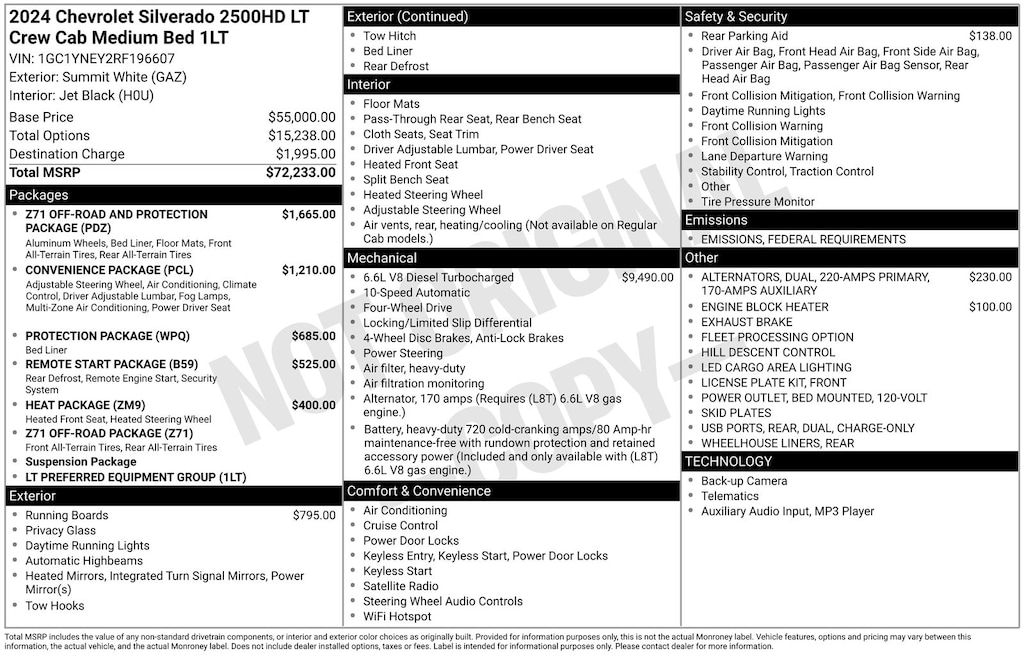 Used 2024 Chevrolet Silverado 2500HD LT Truck