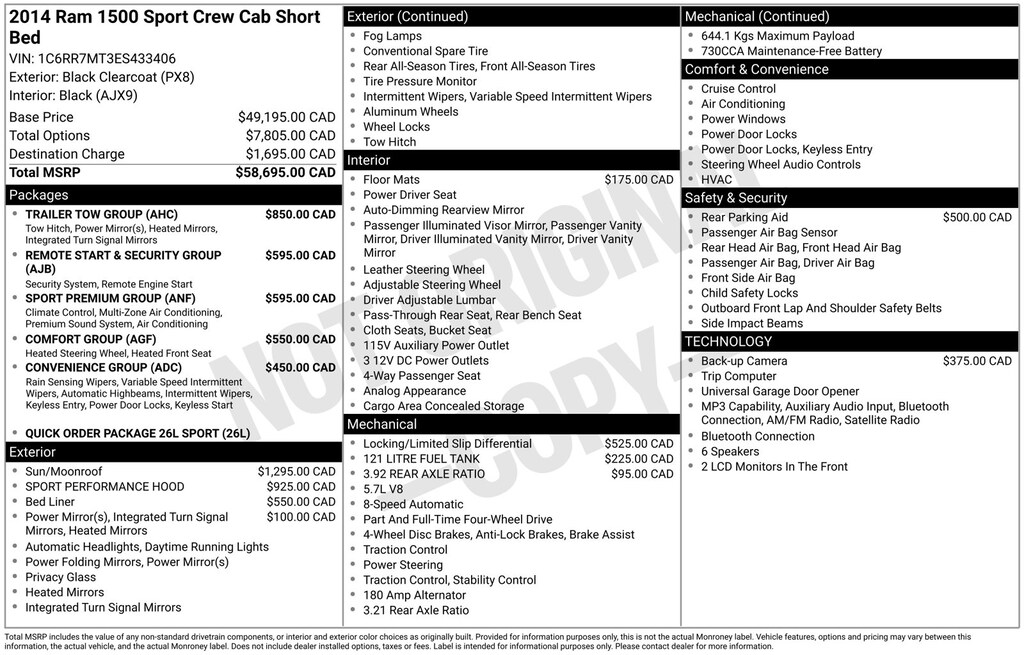 Used 2014 Ram 1500 Sport Truck