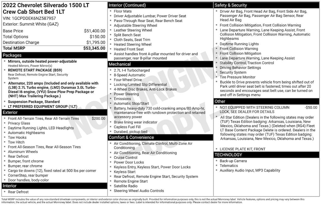 Used 2022 Chevrolet Silverado 1500 LT Truck