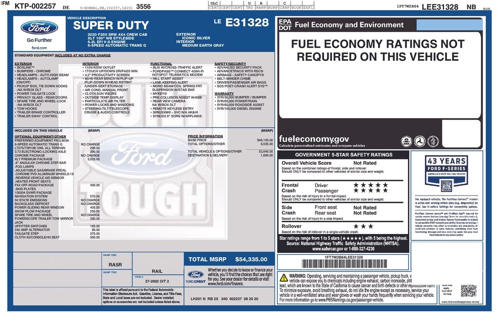 Used 2020 Ford F-250SD XLT Truck