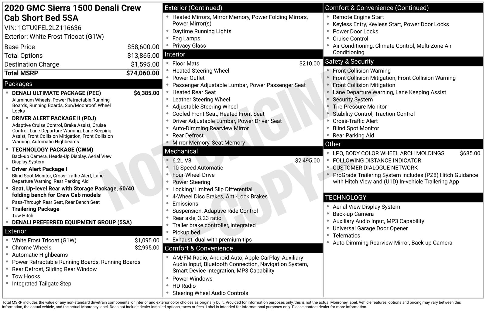 2020 GMC Sierra 4WD Crew Cab Short Box Denali's photo