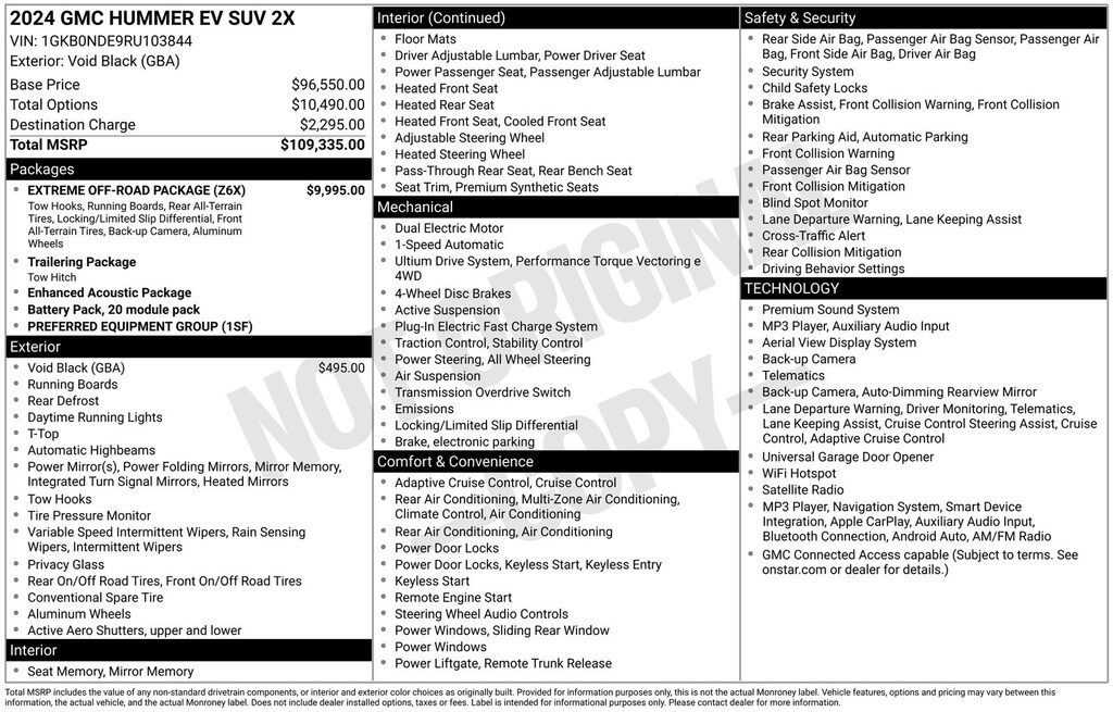 Used 2024 GMC Hummer EV SUV 2X SUV
