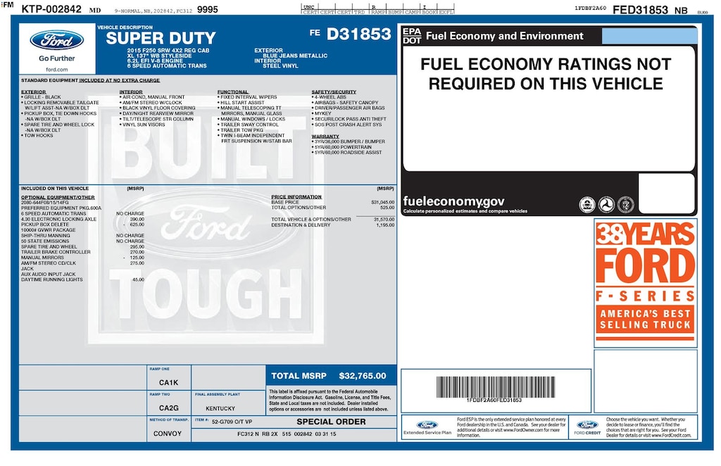 Used 2015 Ford F-250SD XL Truck