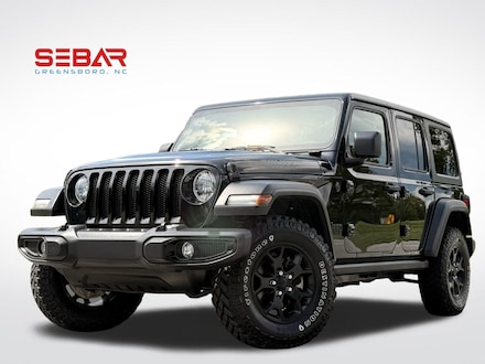 2021 Jeep Wrangler UNLIMITED WILLYS SPORT 4X4 SUV 2021 Jeep Wrangler UNLIMITED WILLYS SPORT 4X4 SUV