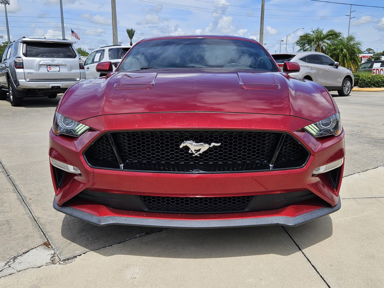 Used 2019 Ford Mustang GT with VIN 1FA6P8CF6K5137976 for sale in Sebring, FL