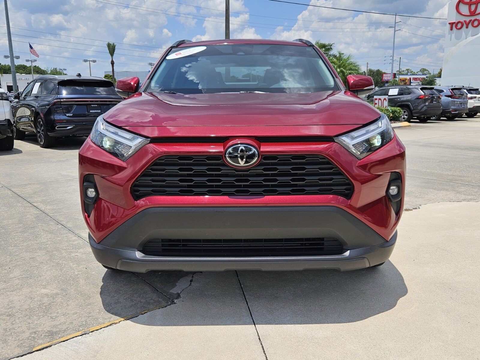 Certified 2023 Toyota RAV4 XLE Premium with VIN 2T3C1RFVXPW259148 for sale in Sebring, FL
