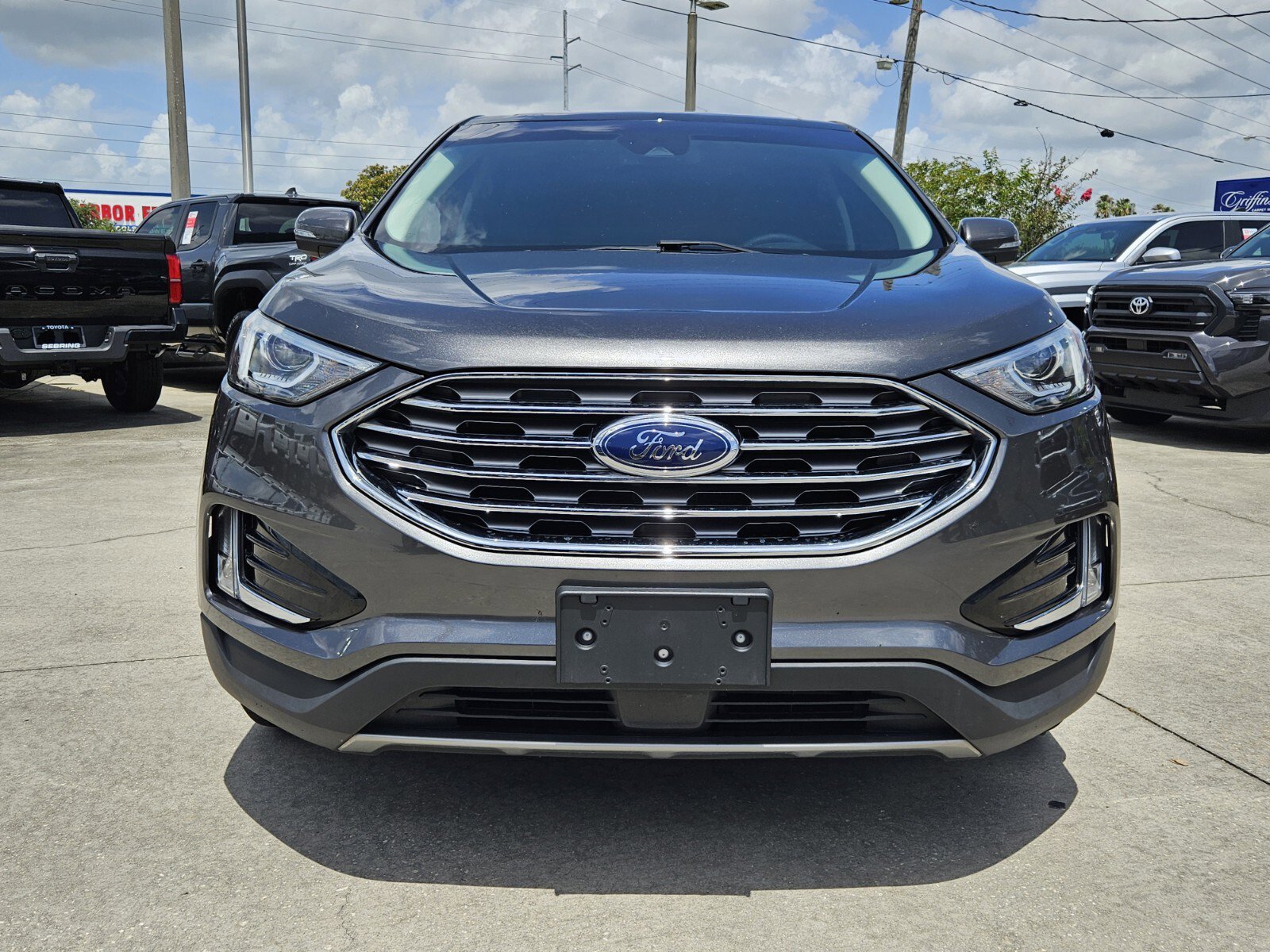 Used 2020 Ford Edge SEL with VIN 2FMPK3J90LBB57663 for sale in Sebring, FL