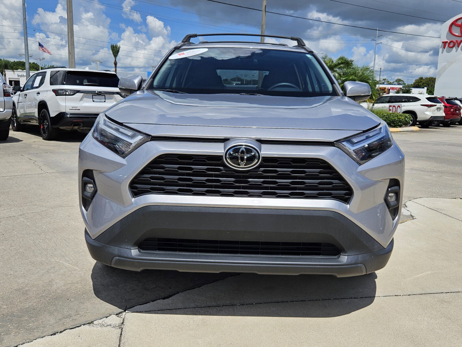 Certified 2022 Toyota RAV4 XLE Premium with VIN 2T3C1RFV9NC188698 for sale in Sebring, FL