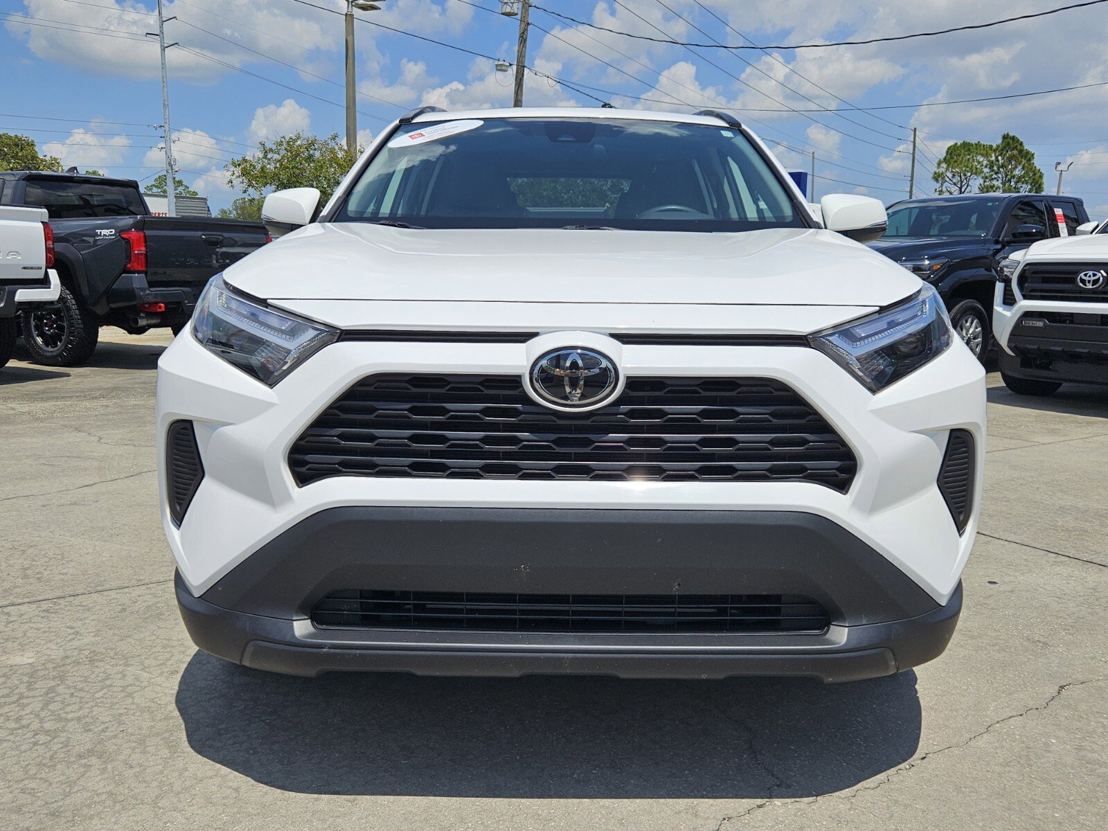 Certified 2024 Toyota RAV4 XLE with VIN 2T3W1RFV4RC257512 for sale in Sebring, FL