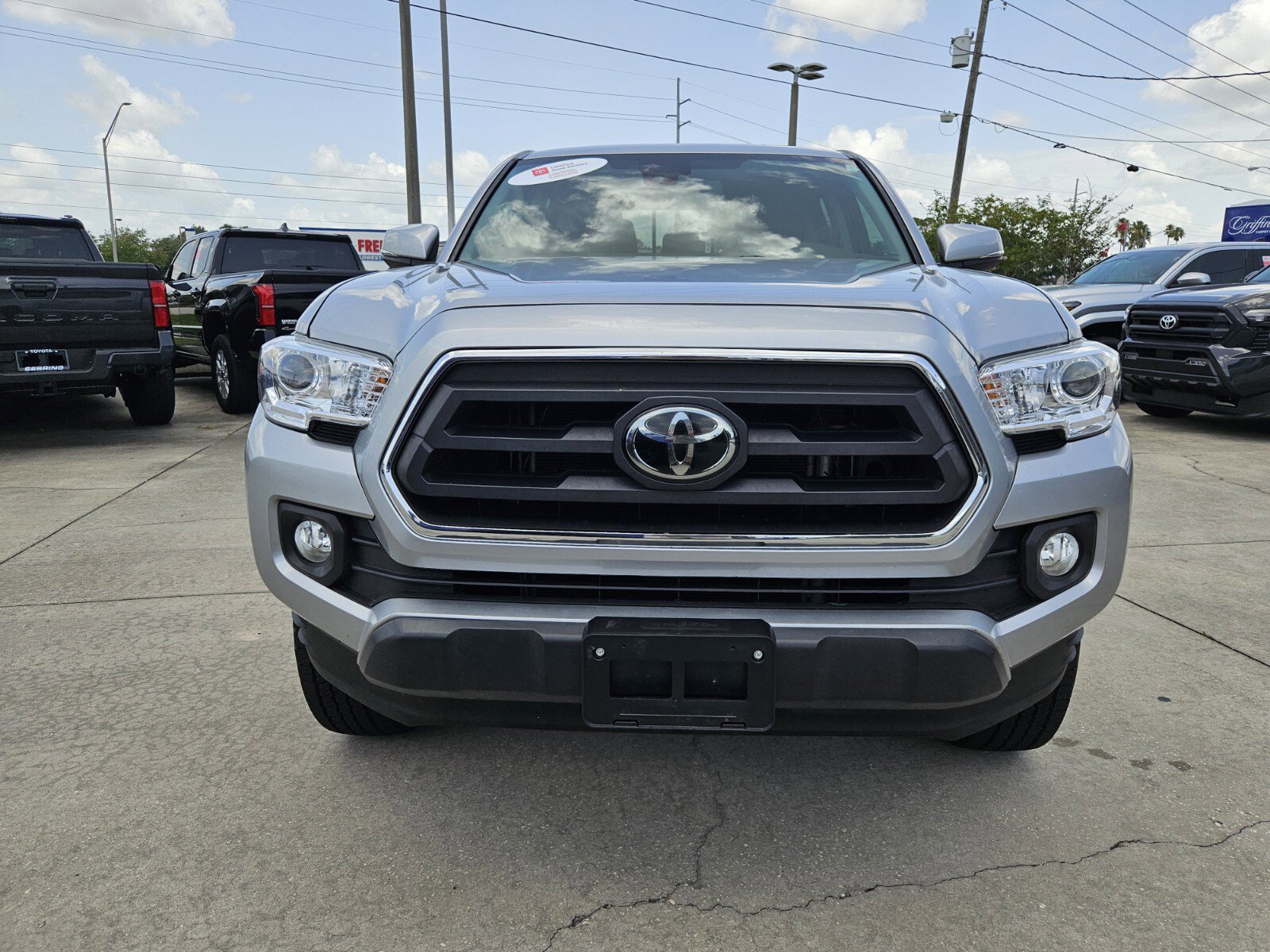 Certified 2022 Toyota Tacoma SR5 with VIN 3TMAZ5CN5NM165044 for sale in Sebring, FL