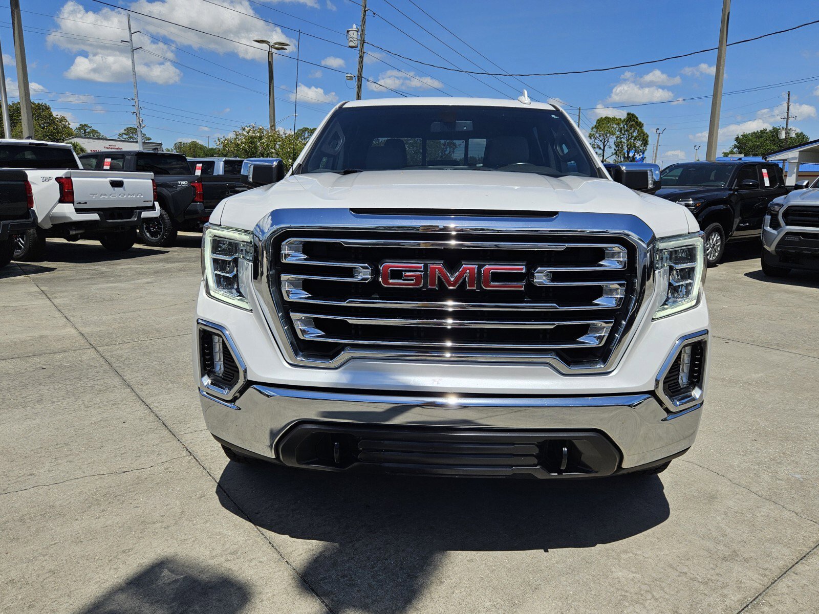 Used 2021 GMC Sierra 1500 SLT with VIN 3GTU9DED1MG405795 for sale in Sebring, FL