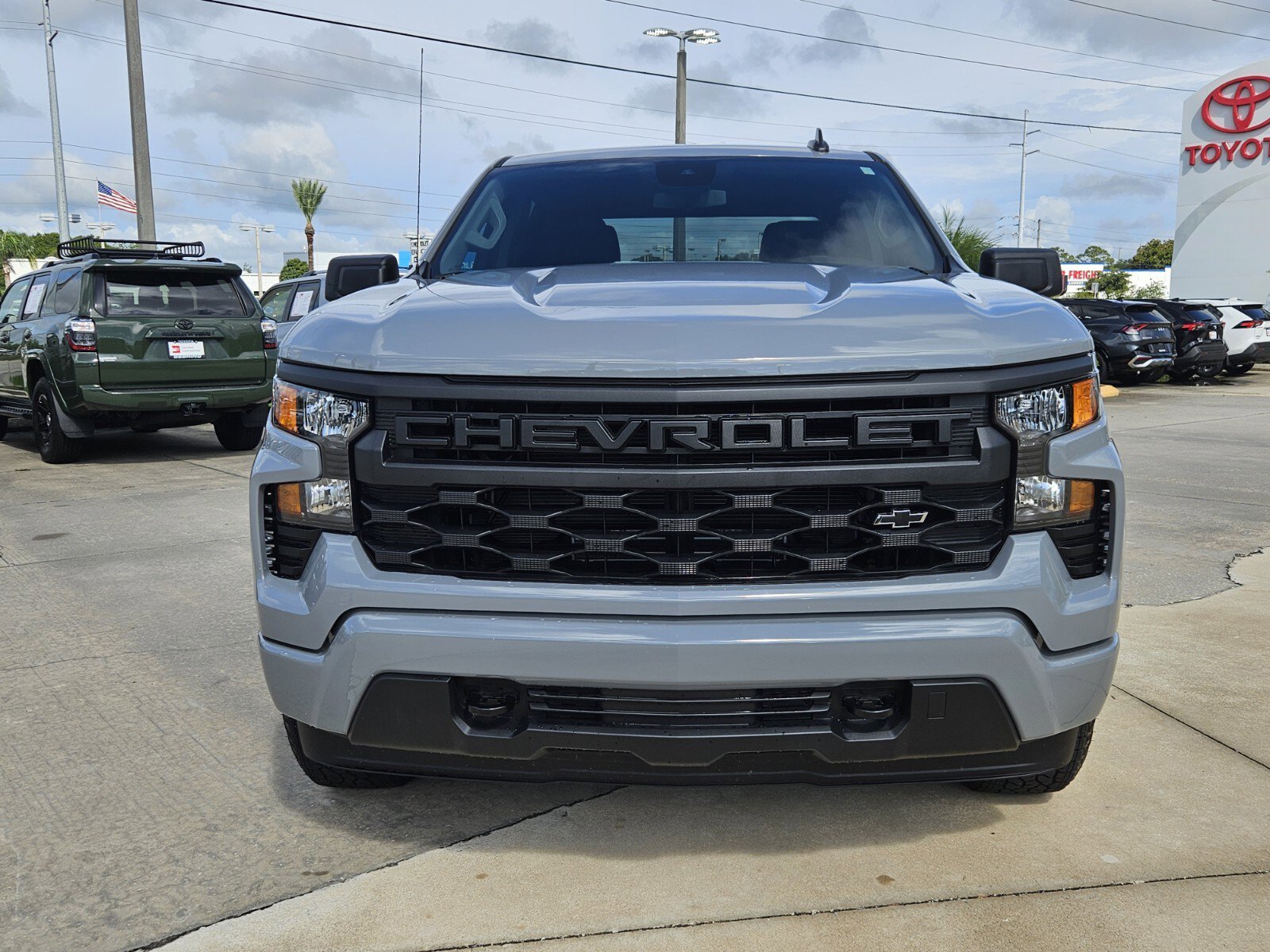 Used 2025 Chevrolet Silverado 1500 Custom with VIN 1GCPKBEKXSZ209260 for sale in Sebring, FL