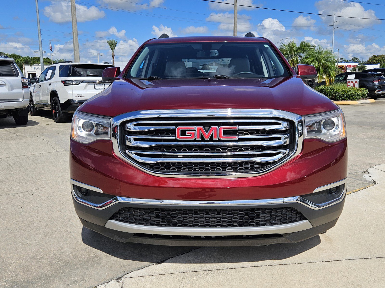 Used 2018 GMC Acadia SLT-1 with VIN 1GKKNMLS4JZ237915 for sale in Sebring, FL