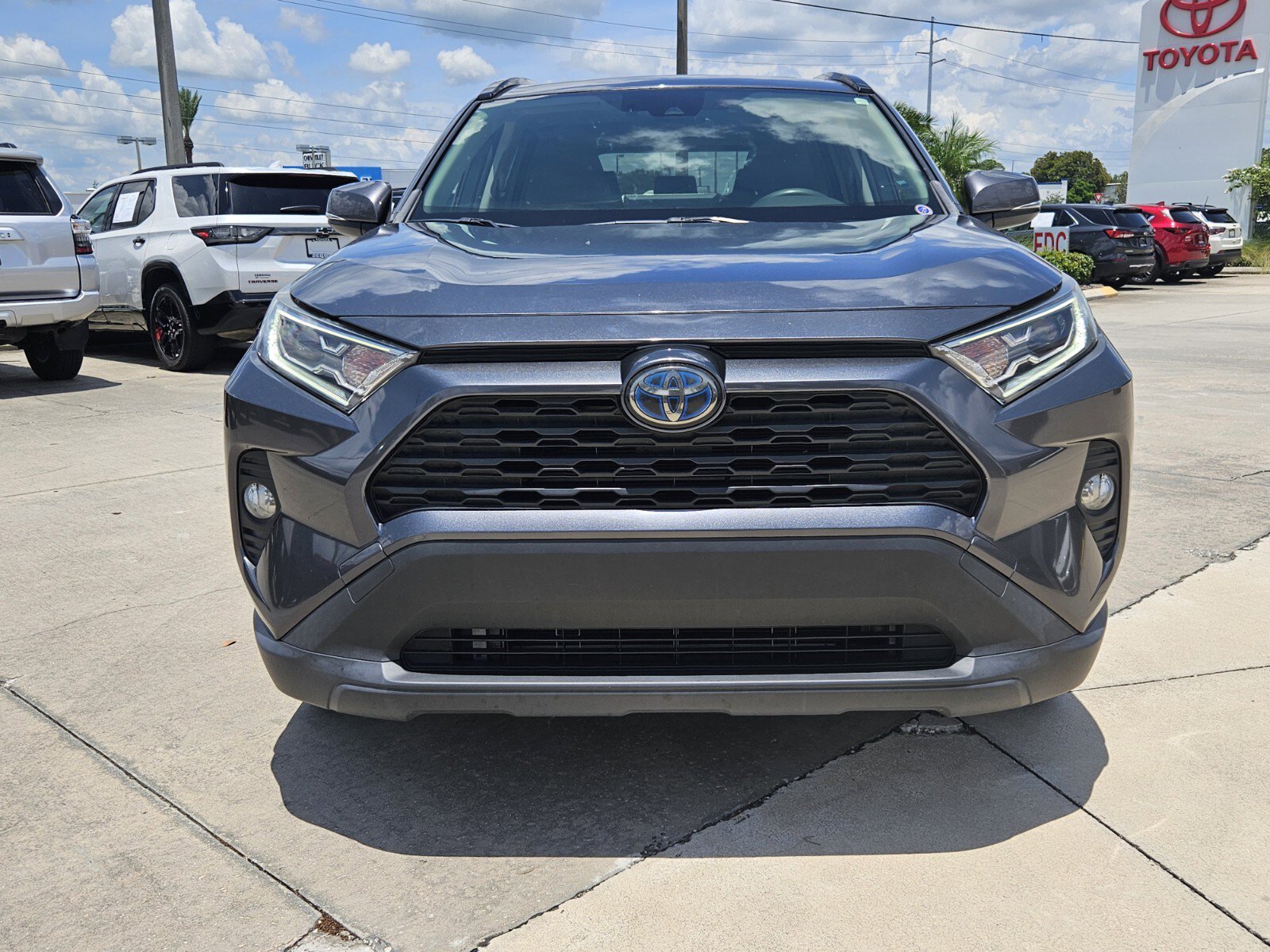 Certified 2019 Toyota RAV4 XLE with VIN JTMRWRFV3KD035060 for sale in Sebring, FL