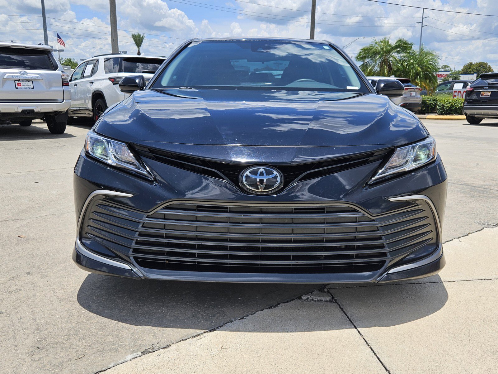 Certified 2023 Toyota Camry LE with VIN 4T1C11AK7PU768329 for sale in Sebring, FL