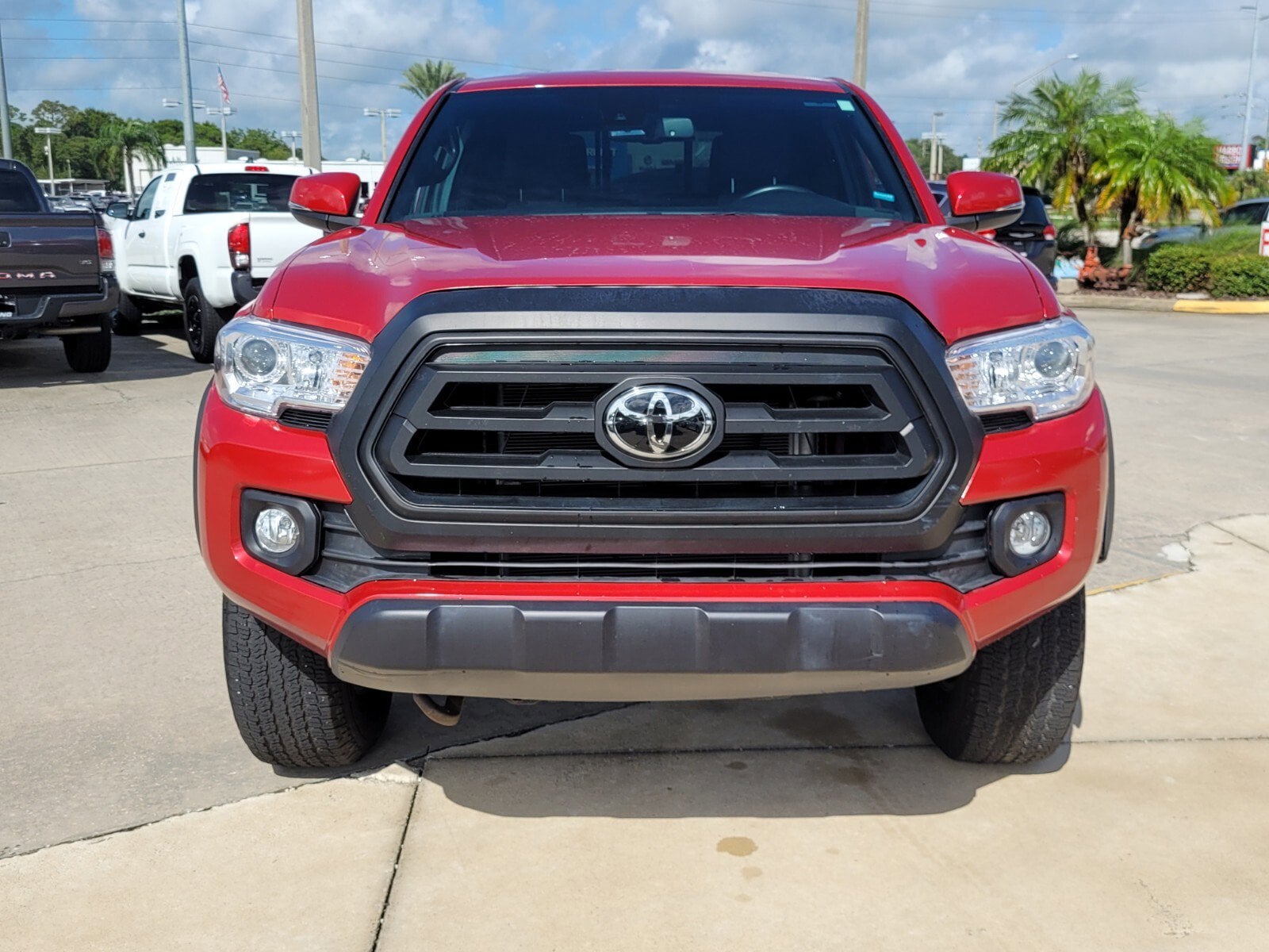 Used 2021 Toyota Tacoma TRD Off Road with VIN 3TYSZ5AN9MT017019 for sale in Sebring, FL