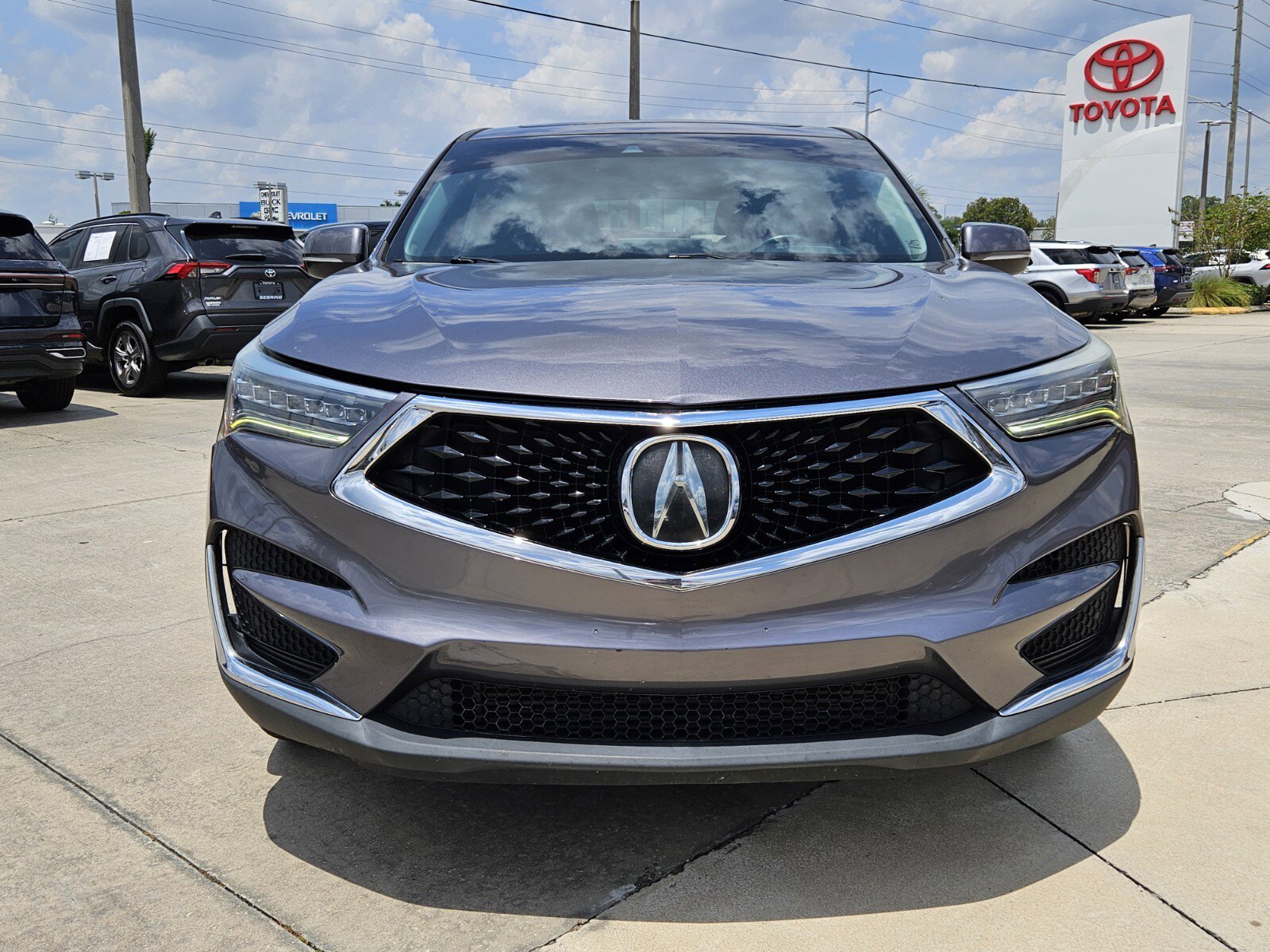Used 2019 Acura RDX Technology Package with VIN 5J8TC2H57KL044368 for sale in Sebring, FL