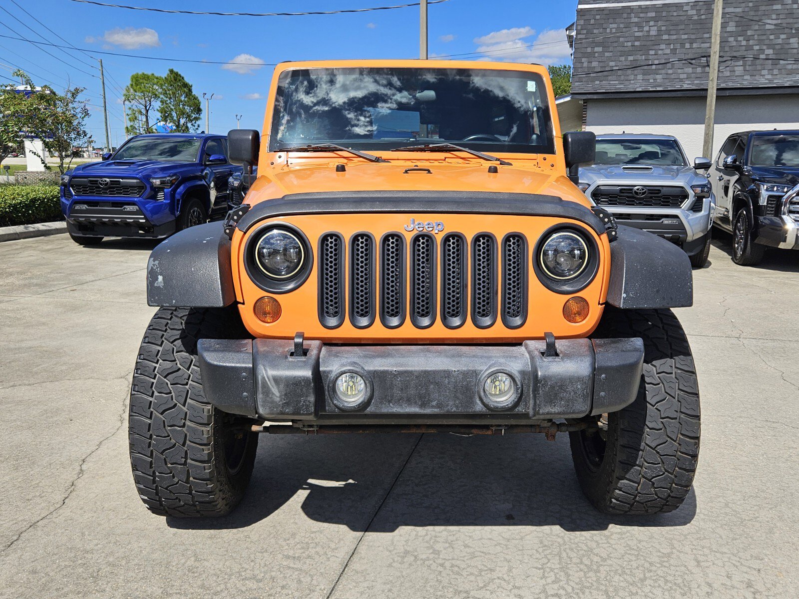 Used 2012 Jeep Wrangler Unlimited Sport with VIN 1C4BJWDG3CL158402 for sale in Sebring, FL