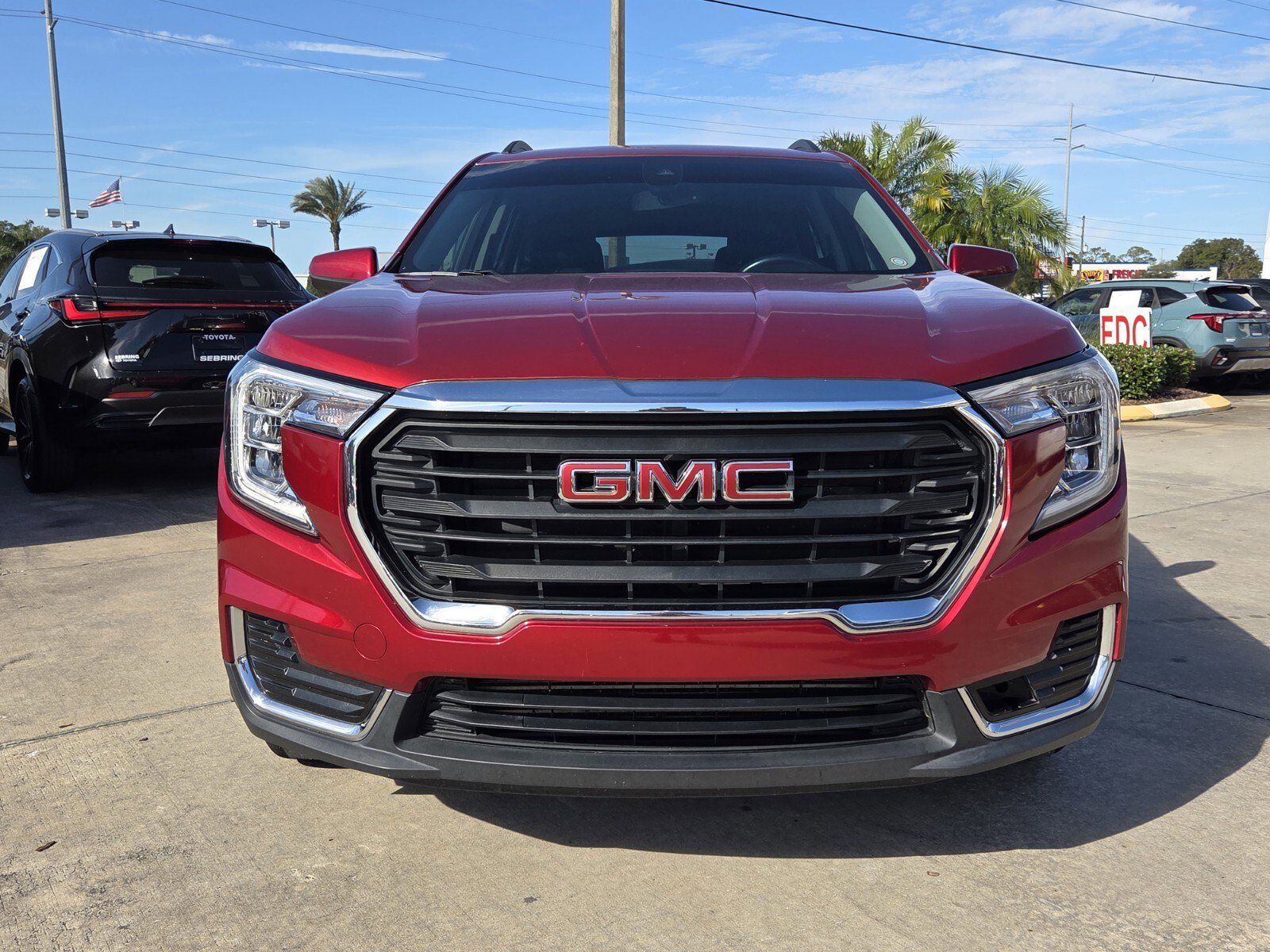 Used 2022 GMC Terrain SLE with VIN 3GKALMEV0NL121326 for sale in Sebring, FL