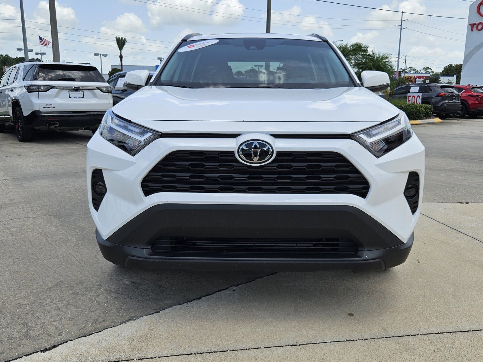 Certified 2025 Toyota RAV4 XLE with VIN 2T3W1RFV1SC307305 for sale in Sebring, FL