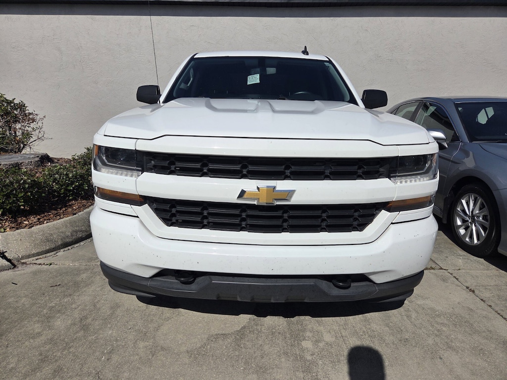 Used 2018 Chevrolet Silverado 1500 Silverado Custom Truck Crew Cab