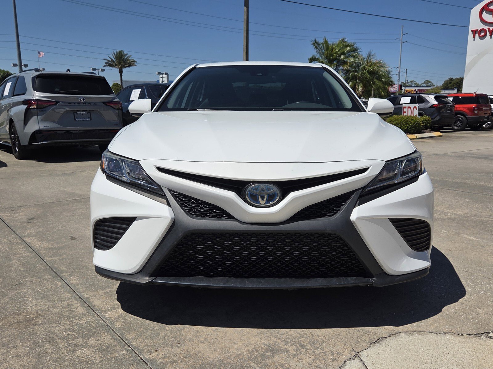 Used 2020 Toyota Camry SE with VIN 4T1G31AK7LU015390 for sale in Sebring, FL