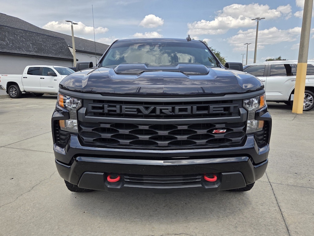 Used 2024 Chevrolet Silverado 1500 Custom Trail Boss Truck Crew Cab