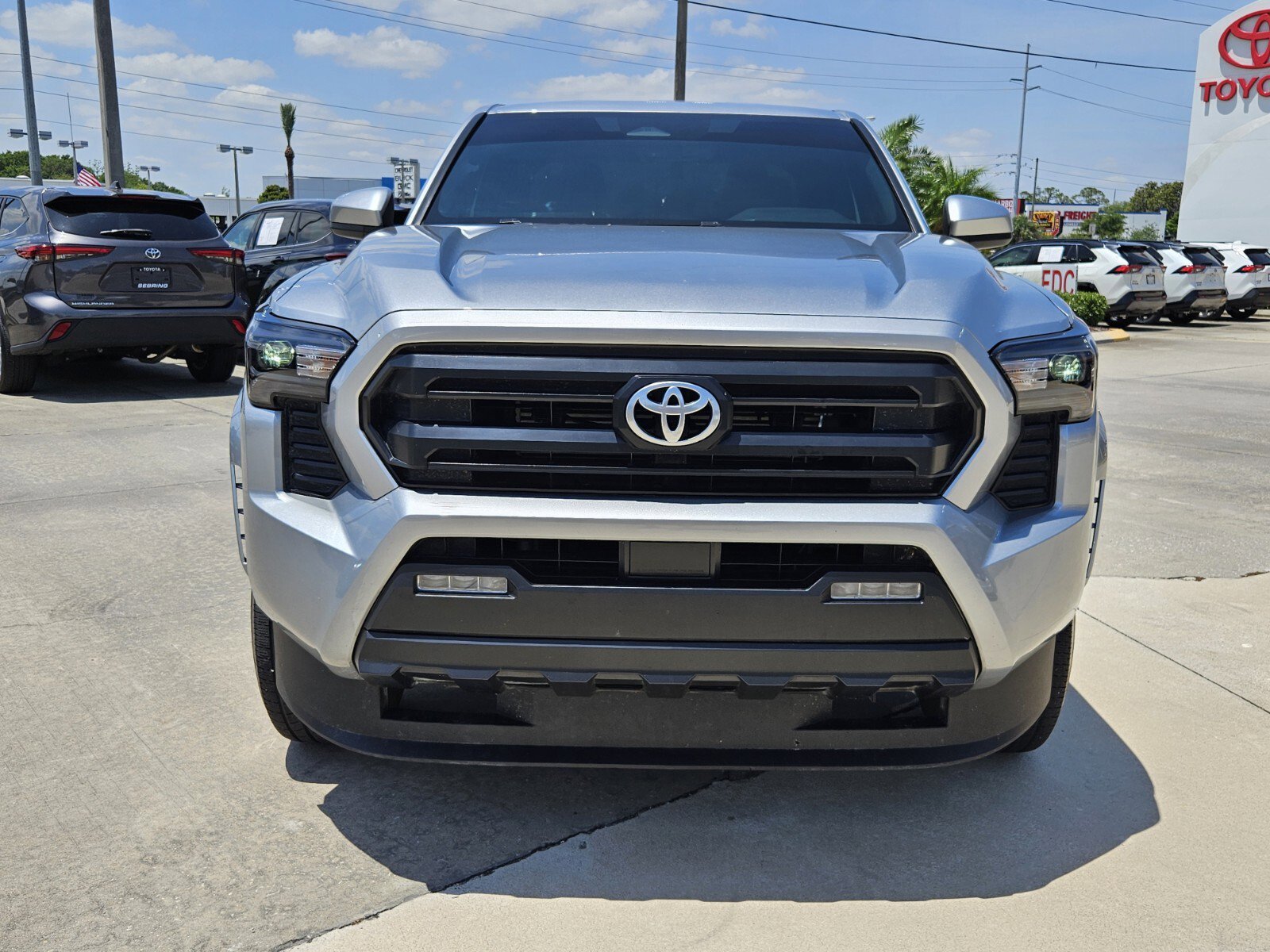 Used 2024 Toyota Tacoma SR5 with VIN 3TYLB5JN8RT040095 for sale in Sebring, FL