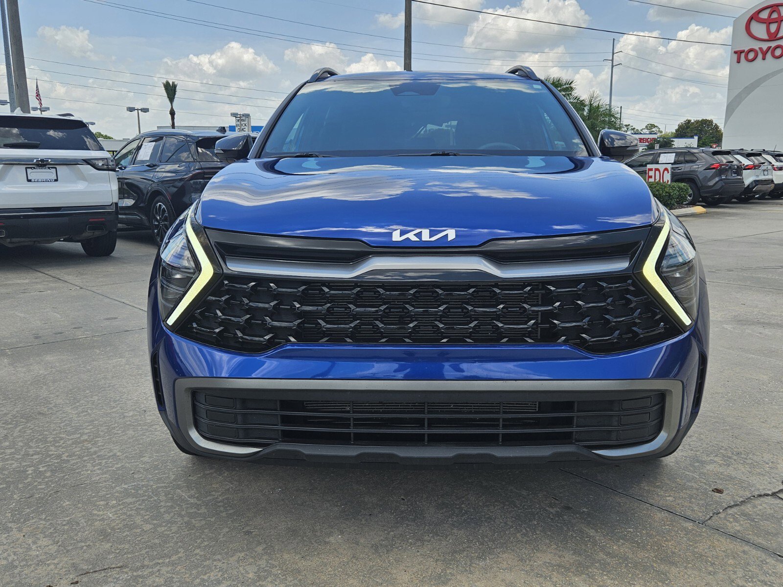 Used 2024 Kia Sportage X-Line with VIN 5XYK6CDF0RG168283 for sale in Sebring, FL