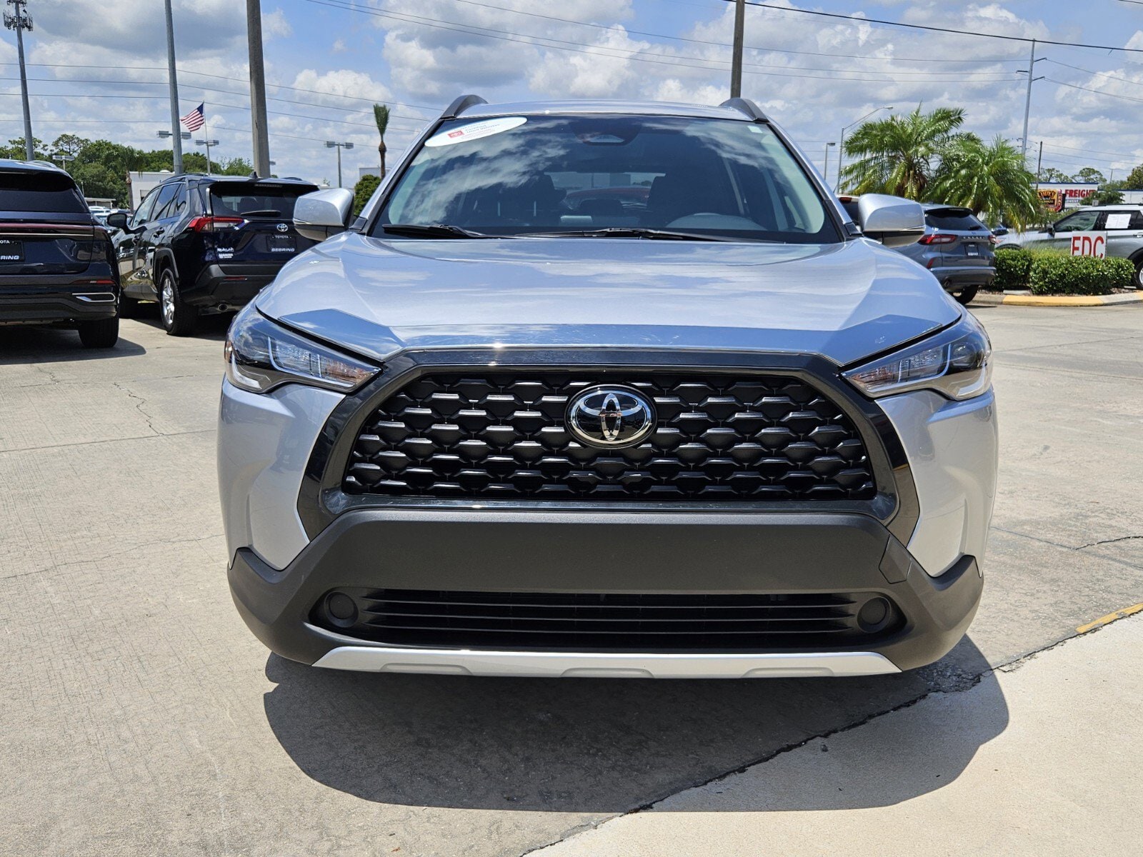 Certified 2024 Toyota Corolla Cross LE with VIN 7MUCAAAG1RV082056 for sale in Sebring, FL