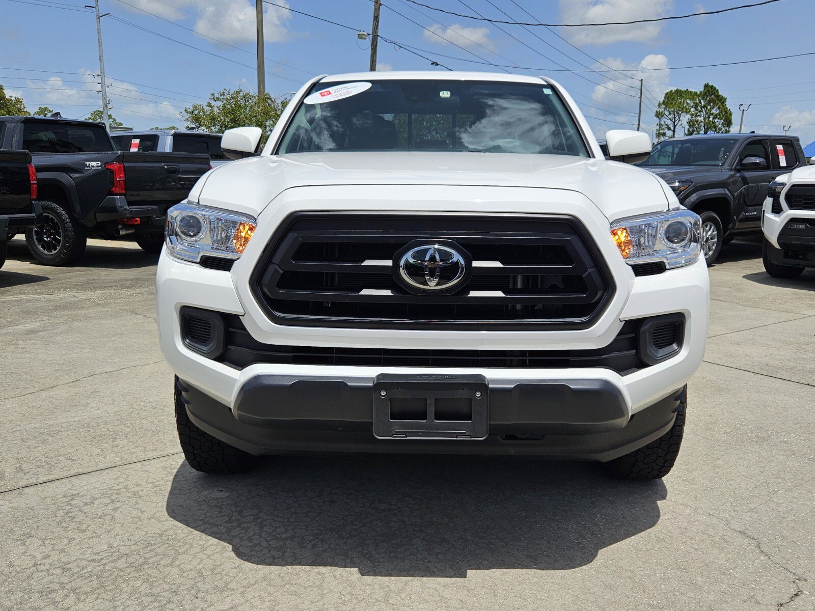 Certified 2023 Toyota Tacoma SR with VIN 3TMCZ5AN2PM548261 for sale in Sebring, FL