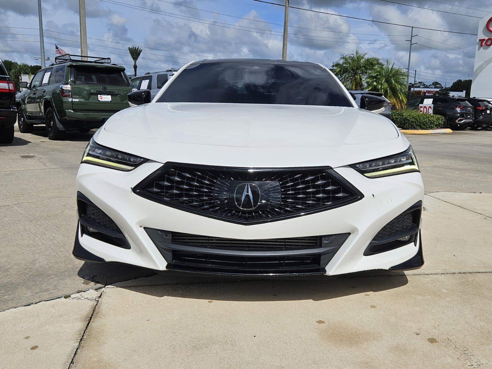 Used 2021 Acura TLX A-SPEC Package with VIN 19UUB5F57MA014457 for sale in Sebring, FL