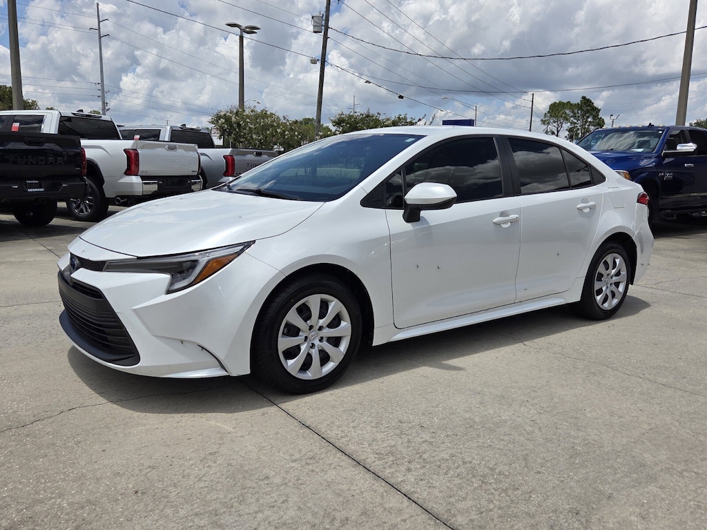 Used 2024 Toyota Corolla Hybrid LE Sedan