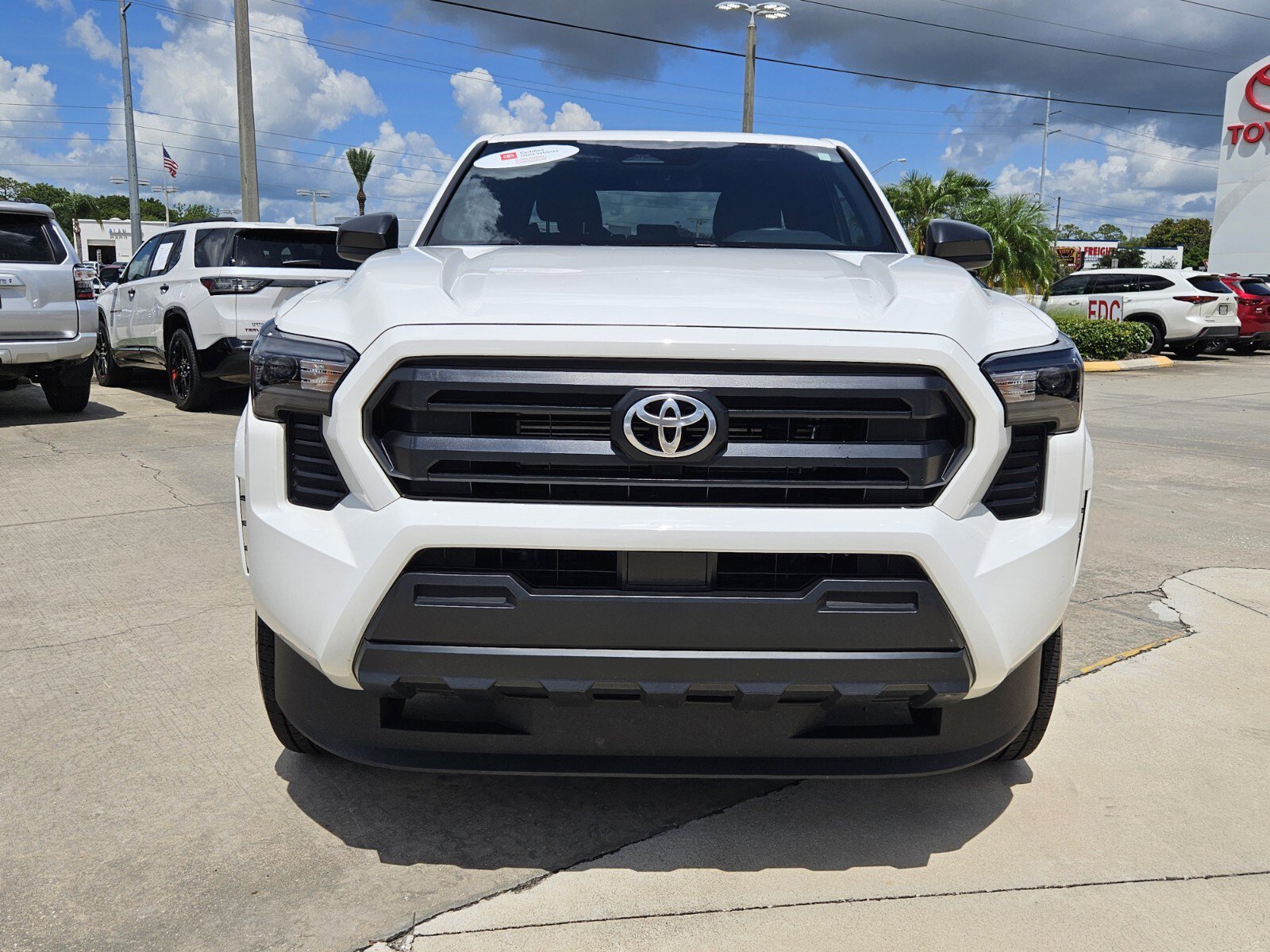 Used 2024 Toyota Tacoma SR with VIN 3TYLD5KN6RT003703 for sale in Sebring, FL