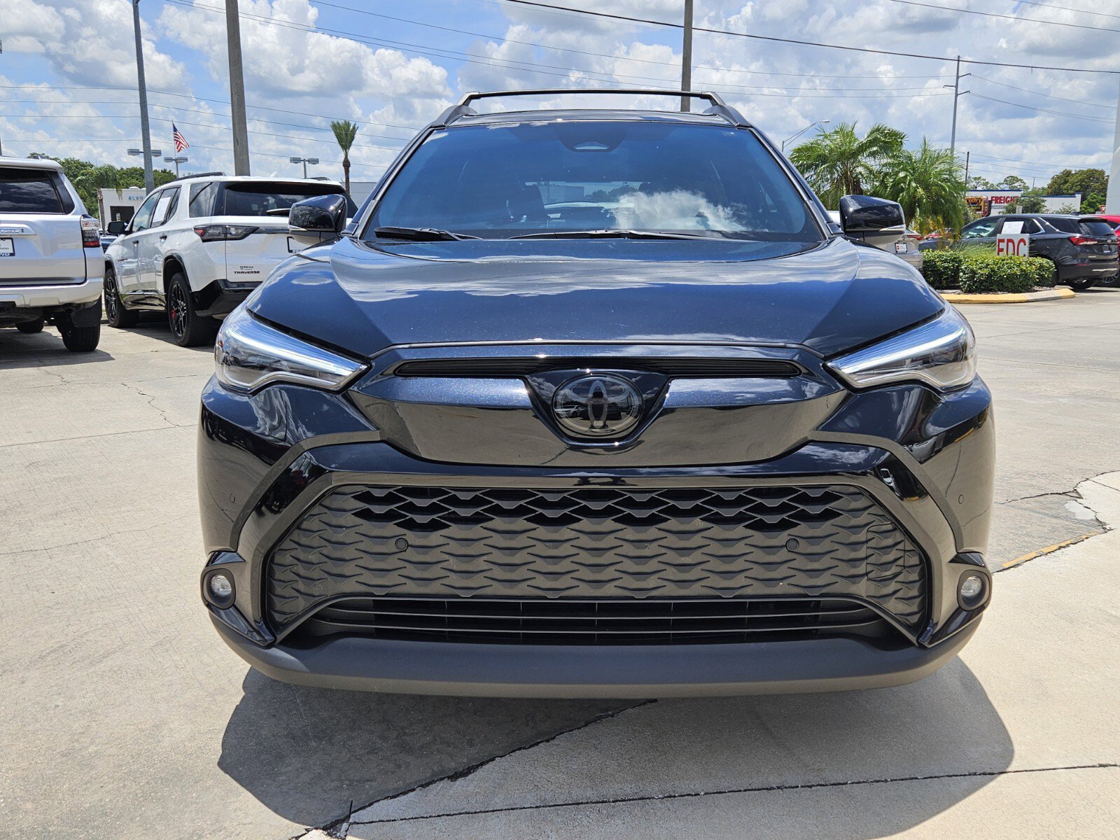 Certified 2025 Toyota Corolla Cross XSE with VIN 7MUFBABG8SV070050 for sale in Sebring, FL
