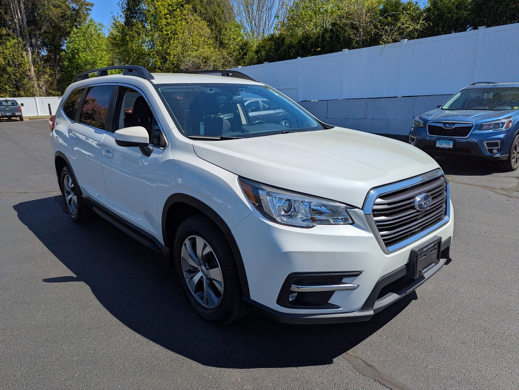 Used 2020 Subaru Ascent Premium with VIN 4S4WMAFD5L3459716 for sale in New London, CT