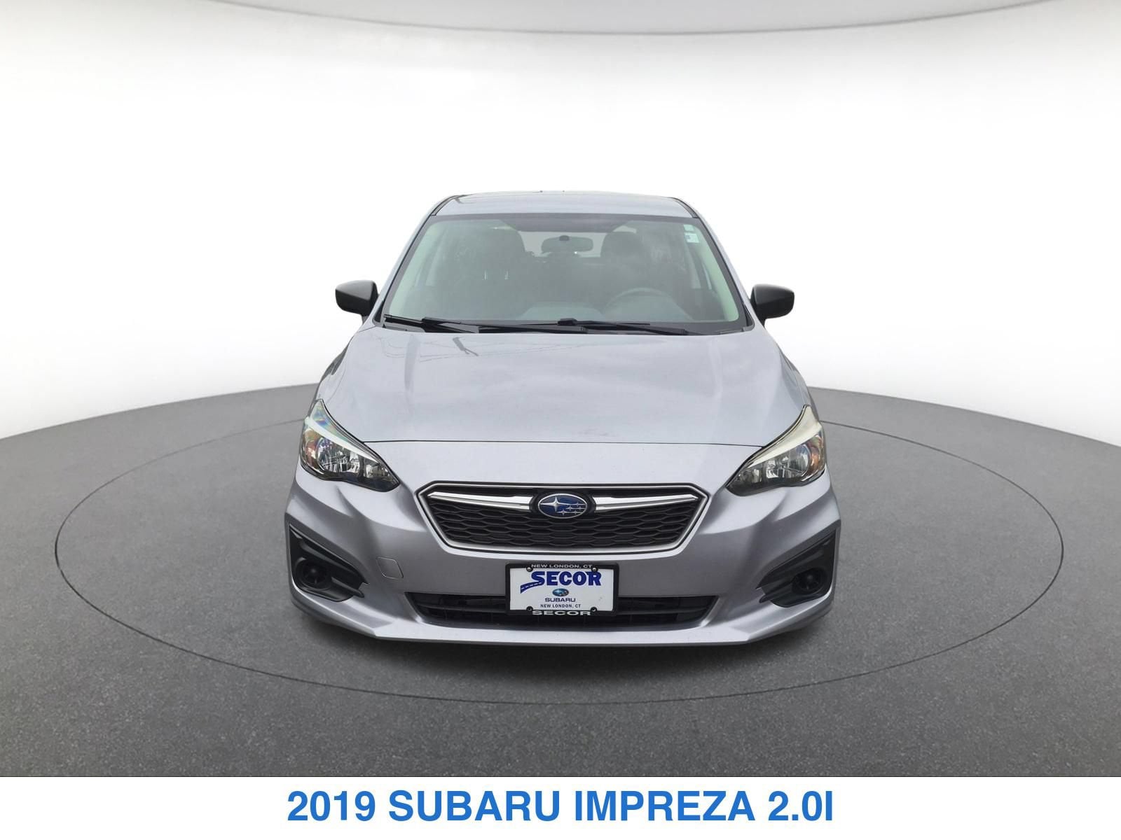 Used 2019 Subaru Impreza Base with VIN 4S3GTAA67K3758126 for sale in New London, CT