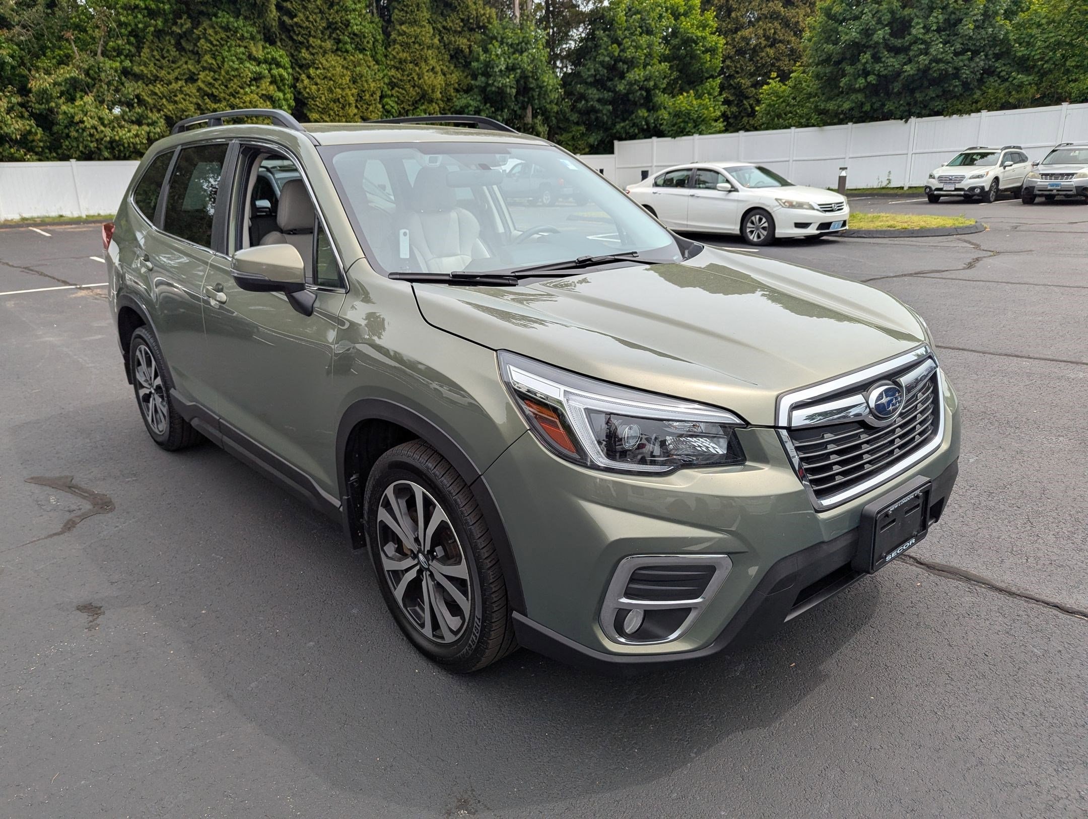 Used 2021 Subaru Forester Limited with VIN JF2SKASC2MH456347 for sale in Saint Albans, VT