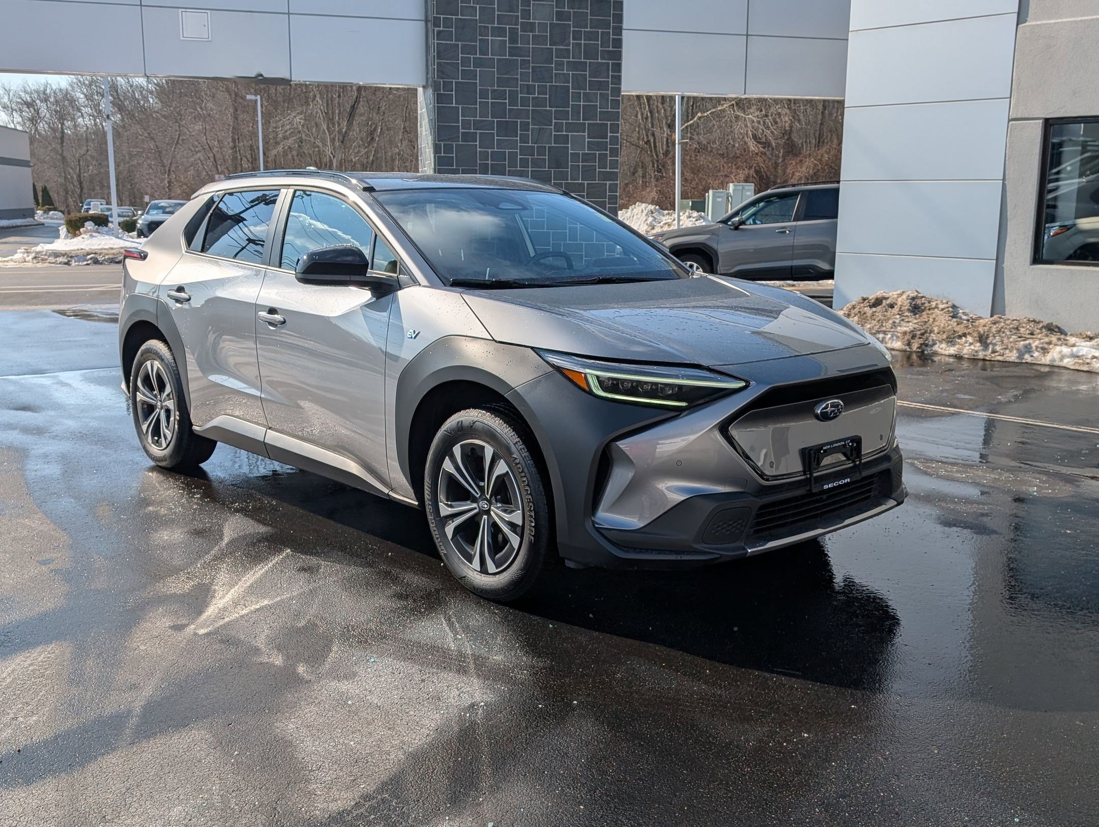 Used 2024 Subaru Solterra Premium with VIN JTMABABA1RA084881 for sale in New London, CT