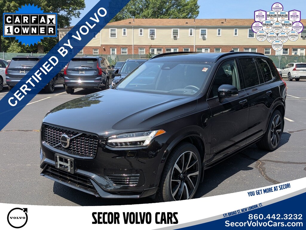 Certified 2023 Volvo XC90 Recharge Plug-In Hybrid Ultimate Dark Theme T8 eAWD PHEV