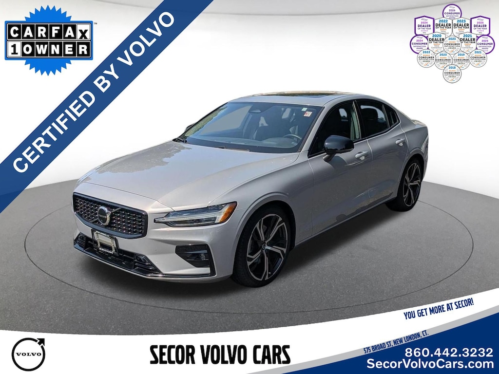 Certified 2023 Volvo S60 Plus Dark Theme B5 AWD Plus Dark Theme