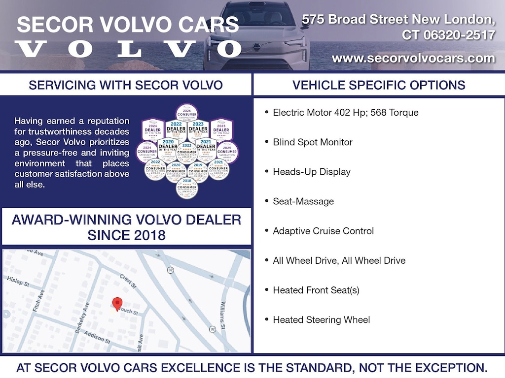 New 2025 Volvo EX90 Twin Motor Ultra 7-Seater SUV